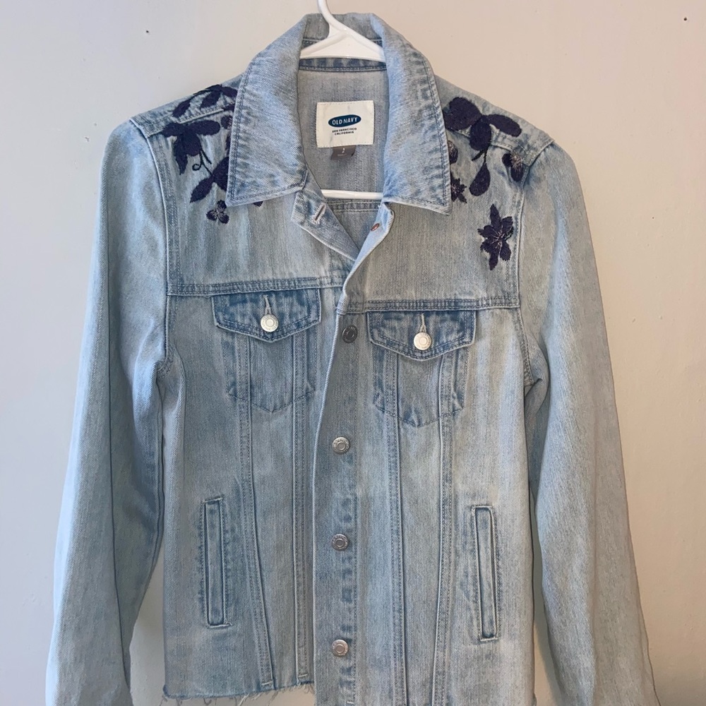 Embroidered Jean Jacket